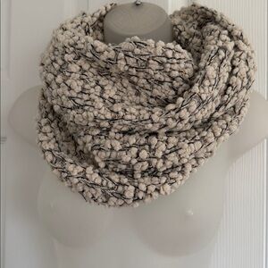 Bay Sky Sun Diego Textured Knit Infinity Scarf Marble Look